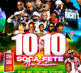 10 to 10 Soca Fete 5
